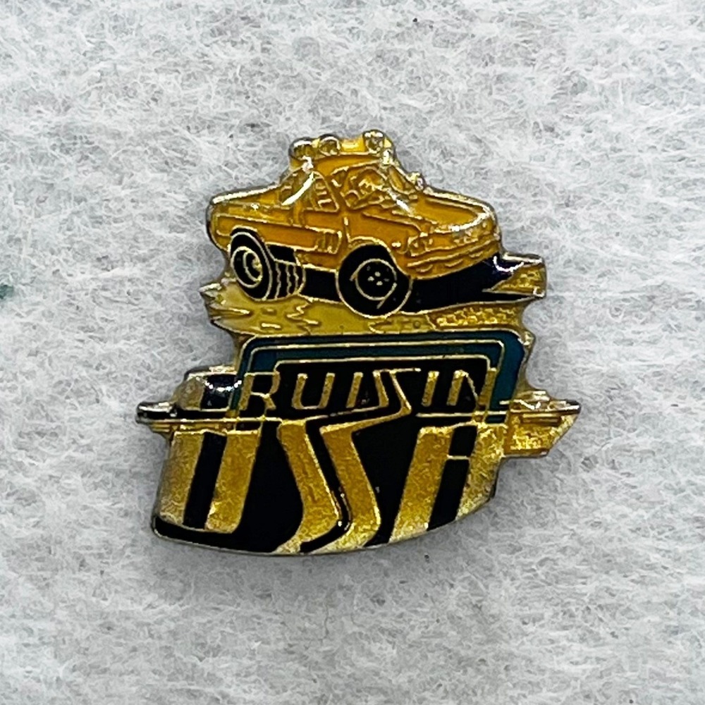 🔮 5/$25 Vintage Cruisin USA Truck Pin